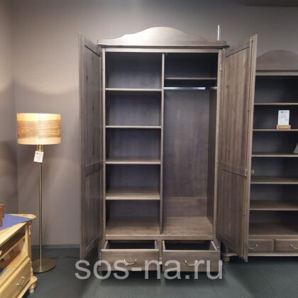 Шкаф 2-х створчатый Скандия комби. с ящиками